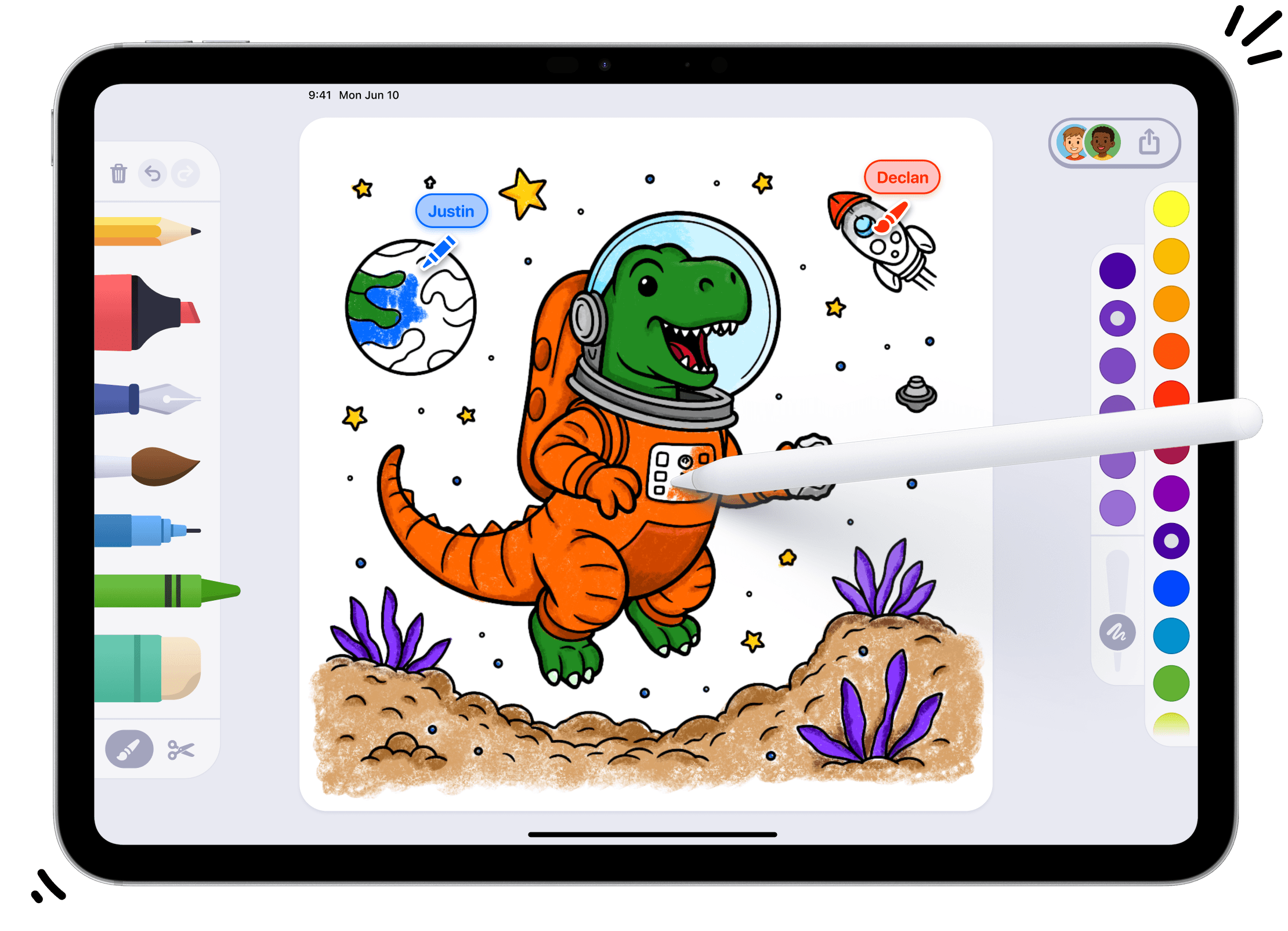 ImaginePad App Screenshot